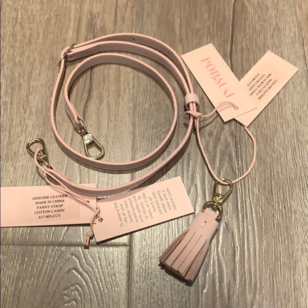 Cross body bag strap and the keychain bundle